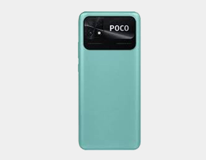 Poco C40 4G Smartphone - 64GB ROM 4GB RAM Dual SIM GSM Unlocked (Coral Green) - Perfect for Travel, Business & Everyday Use