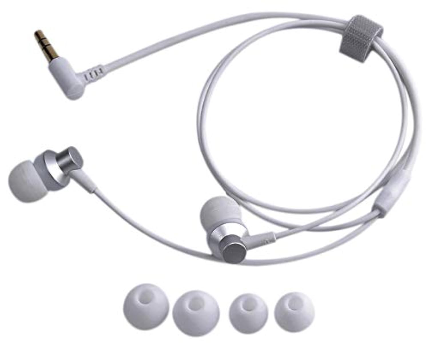 TNE HiFi In-Ear Headphones for Meta Quest 2 & Oculus Quest 2 VR Headset - Custom-Length Cable, Noise Isolation Earbuds for Virtual Reality Gaming (White) - Perfect for Immersive VR Gaming, Music & Movies