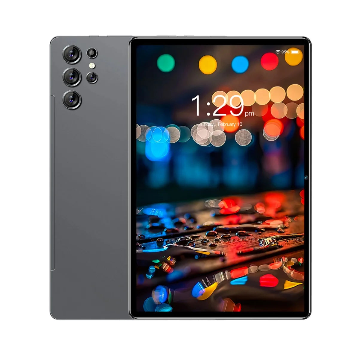 Android 13 Tablet PC - 10.1 Inch HD Touchscreen, 4GB RAM 64GB Storage, Dual Camera, WiFi Bluetooth - Perfect for Work, Study, and Entertainment