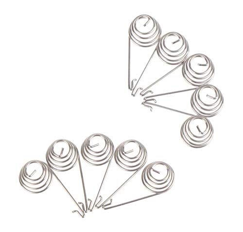 10 Pcs L R Left Right Battery Holder Springs for Xbox 360 Controller Replacement Parts - Perfect for DIY Repairs & Gaming Accessories