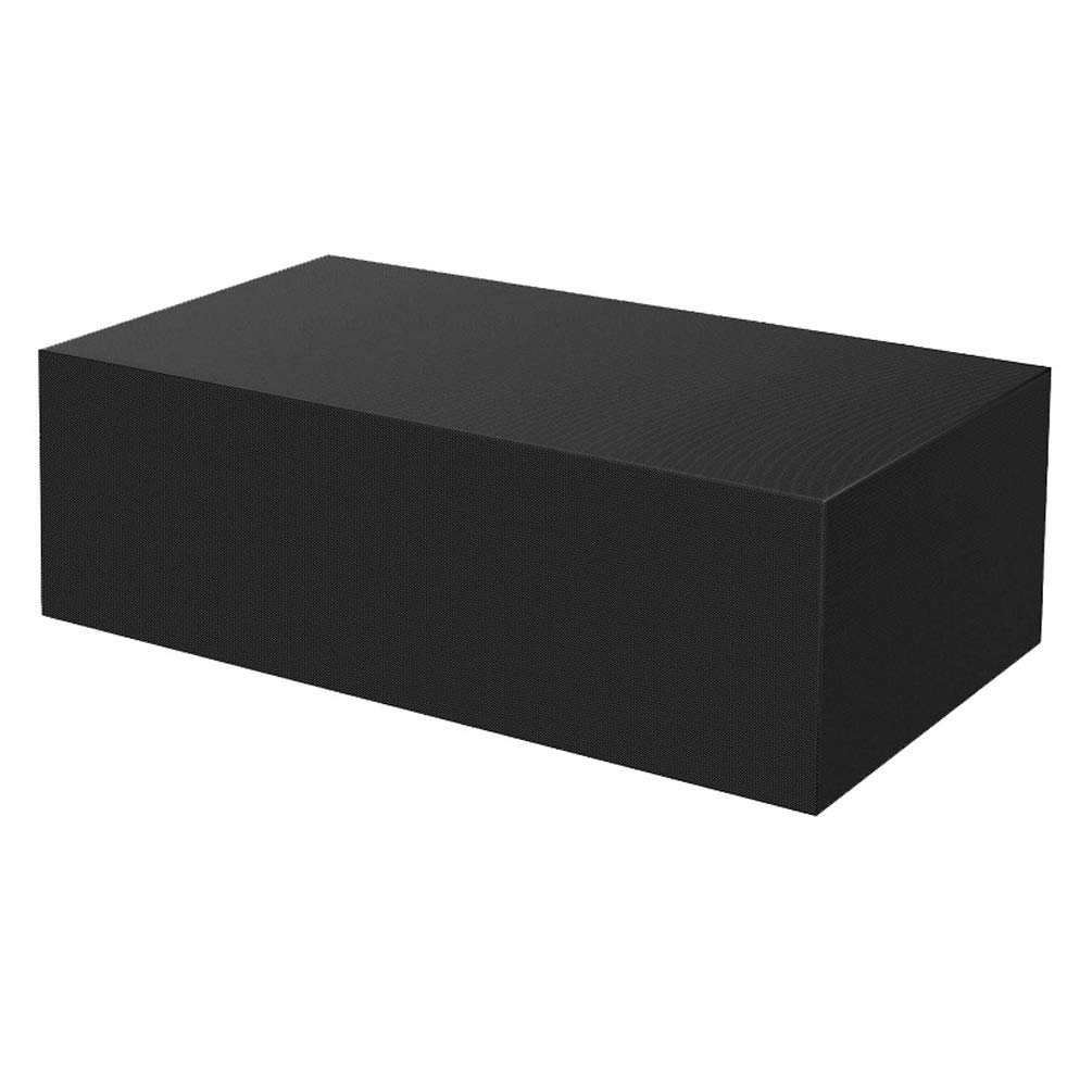 SYUS 420D Oxford Cloth Outdoor Furniture Cover - Waterproof Black Rectangular Protector for Patio Tables, Sofas & Chairs | Durable Garden Furniture Protection for All Weather Conditions
