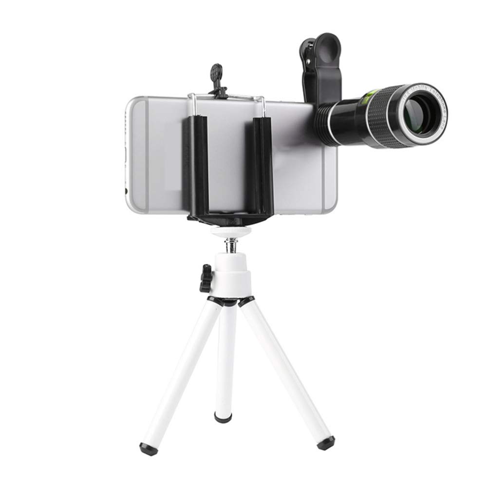 Hemobllo Telephoto Lens for iPhone & Android - 12X Zoom Phone Camera Lens for Photography, Vlogging & Outdoor Adventures