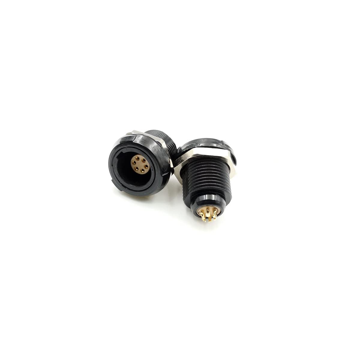 Bose A20 & Lightspeed Zulu Aviation Headset 6-Pin Female Panel Mount Adapter - Compatible with Aircraft Fixed Socket for Professional Pilots
