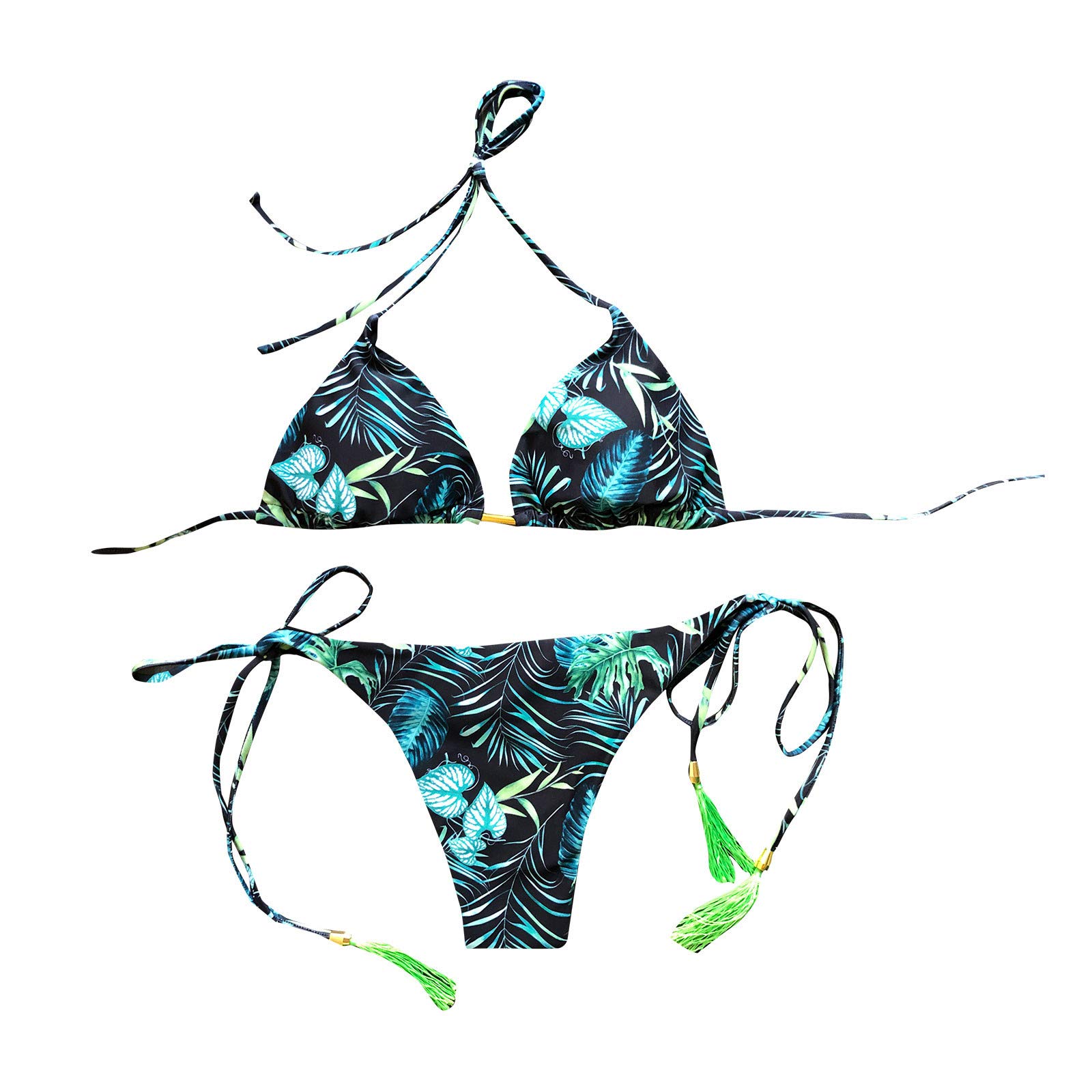 Sexy Strapless Bandage Bikini Set for Women - Push Up Two Piece Swimsuit, Bandeau Top & High Waist Bottom - Perfect for Beach, Pool & Summer Vacations