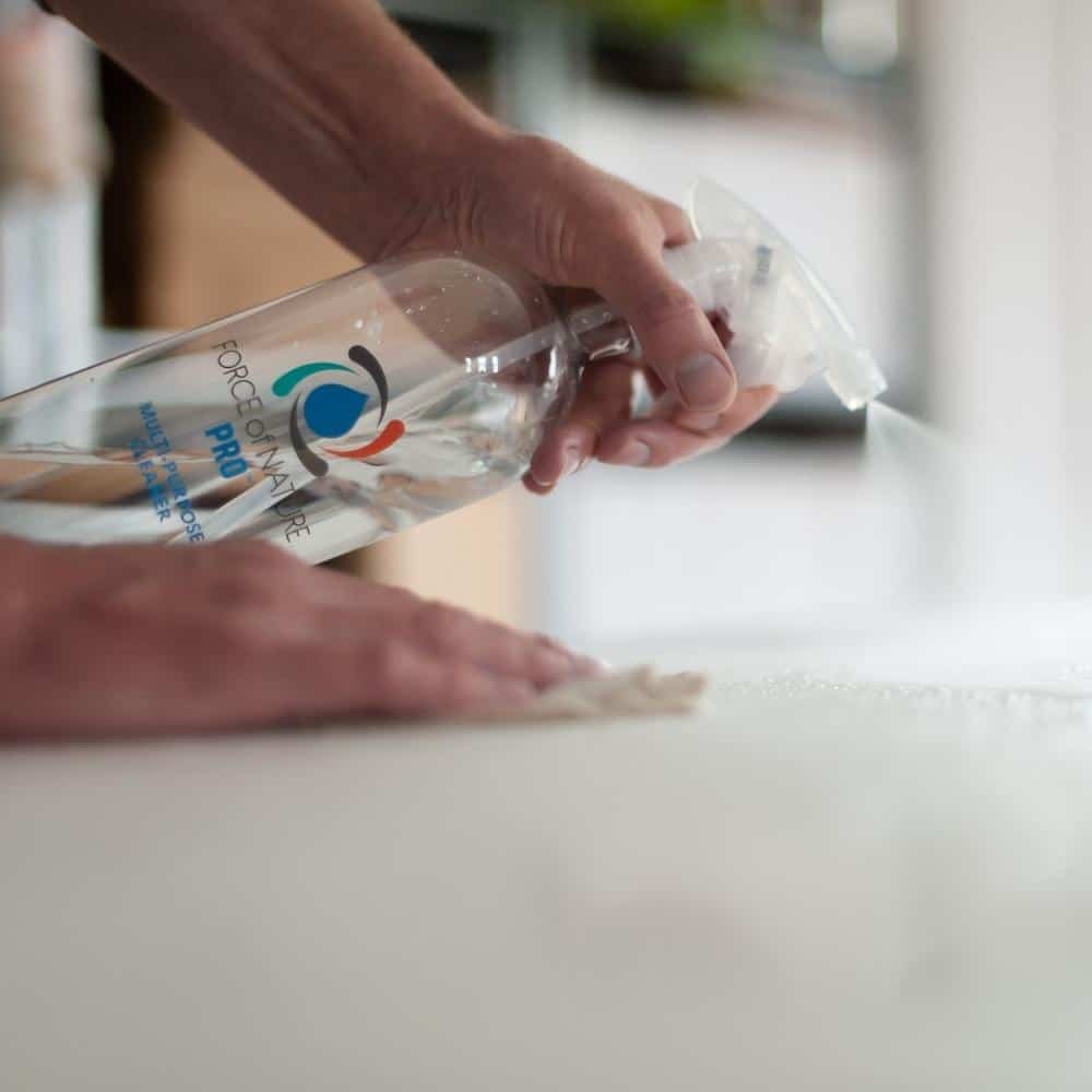 Force of Nature Eco-Friendly Refillable Spray Bottle - Perfect for Cleaning, Disinfecting & Aromatherapy at Home or Office