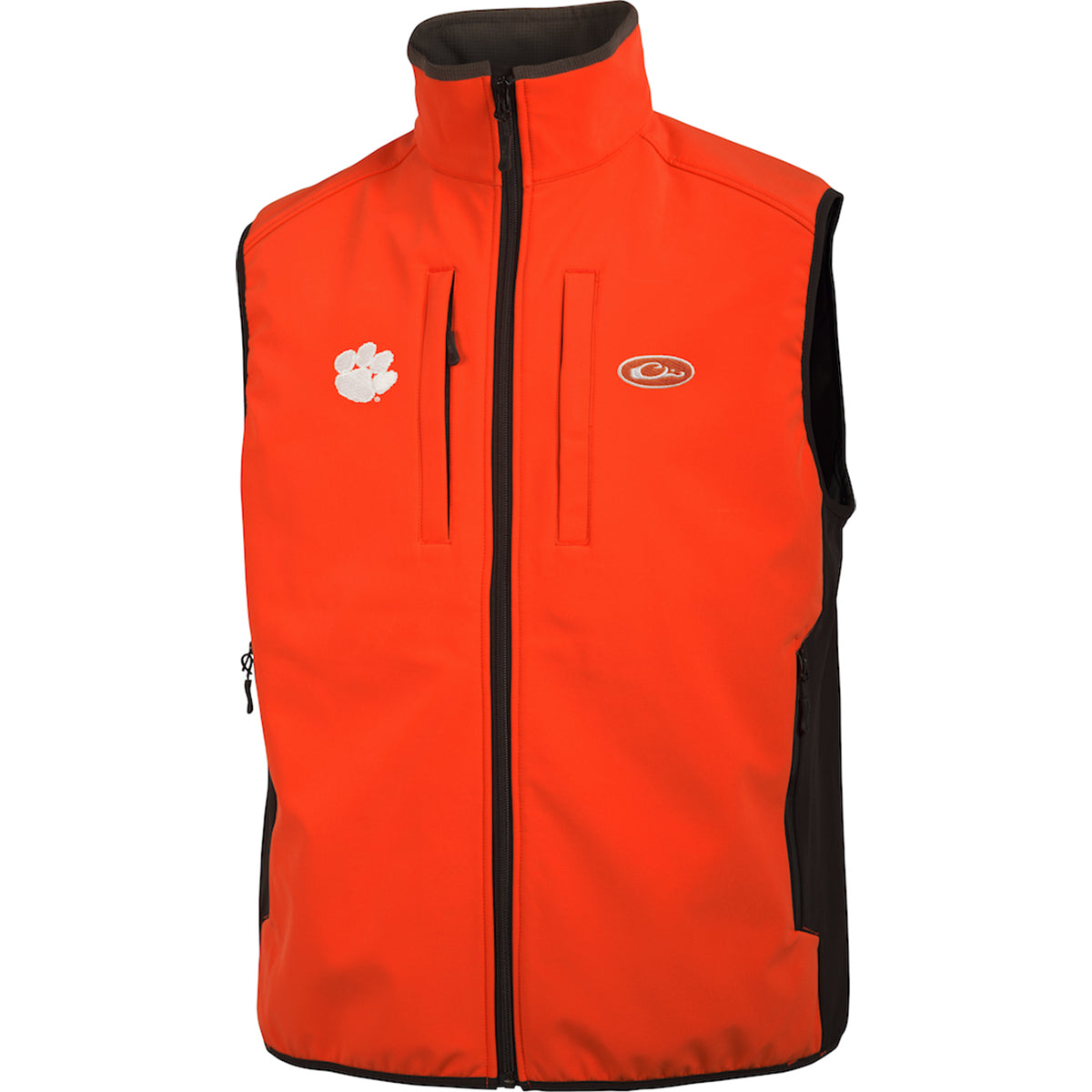 Clemson Windproof Tech Vest for Men & Women - Lightweight Thermal Insulated Running Jacket - Perfect for Hiking, Jogging & Outdoor Activities