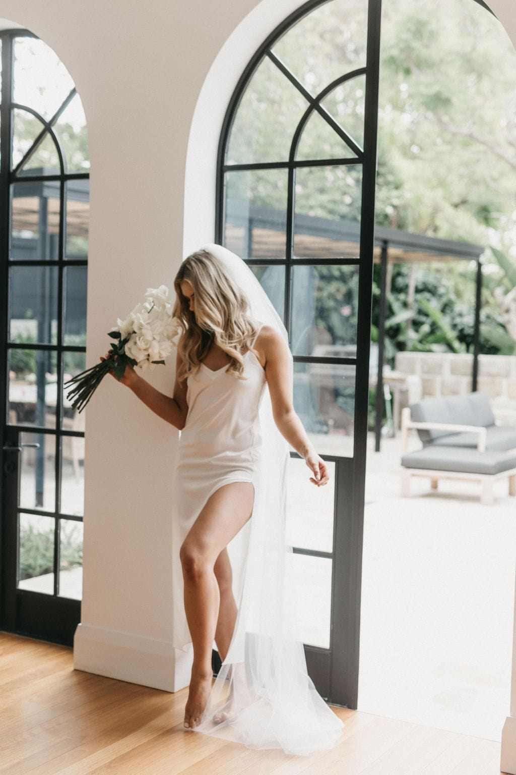 Valentine's Day Satin Maxi Slip Dress - Elegant Long Nightgown for Women - Perfect for Romantic Occasions, Anniversary Gifts & Boudoir Photography