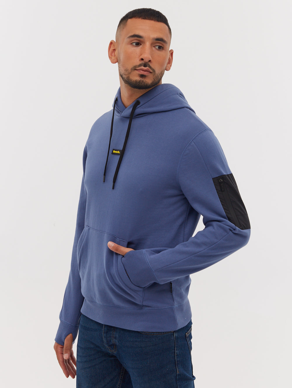 Rudyard Sleeve Pocket Hoodie - Stylish Men's Zip Up Sweatshirt with Convenient Sleeve Pockets | Perfect for Outdoor Activities, Casual Wear & Travel