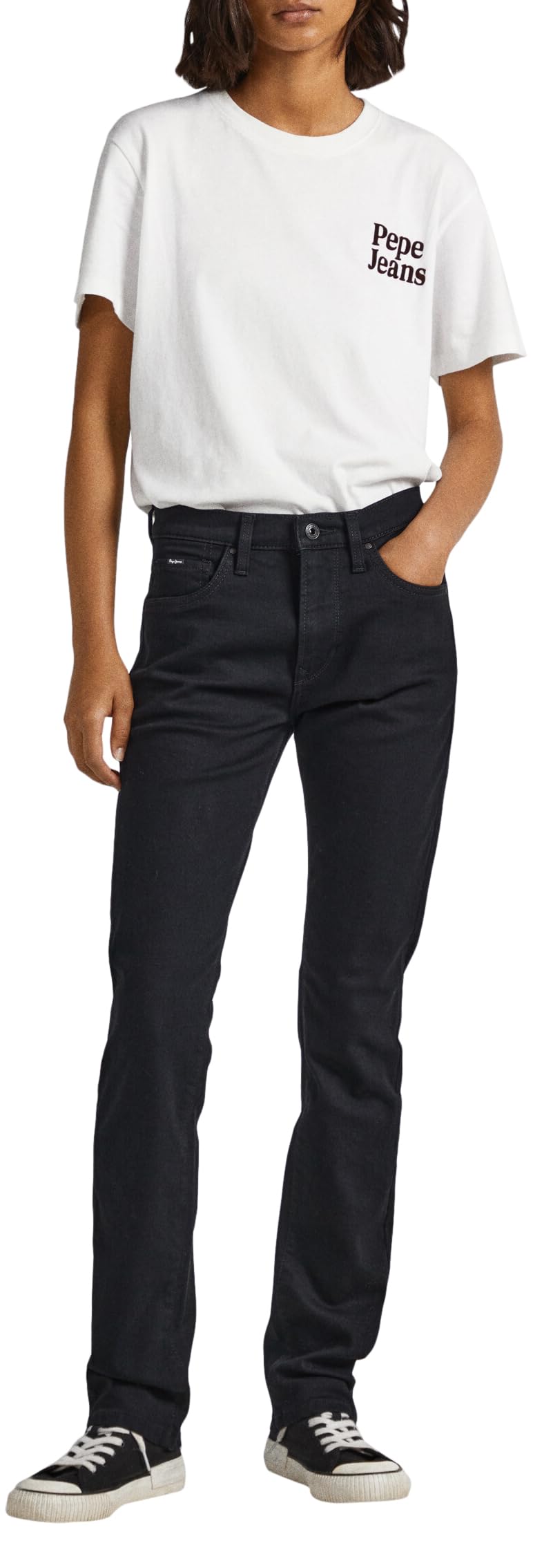 Pepe Jeans Women's Grace High-Rise Skinny Jeans - Stretch Denim Pants for Casual & Work Outfits | Perfect for Office, Date Night & Everyday Wear