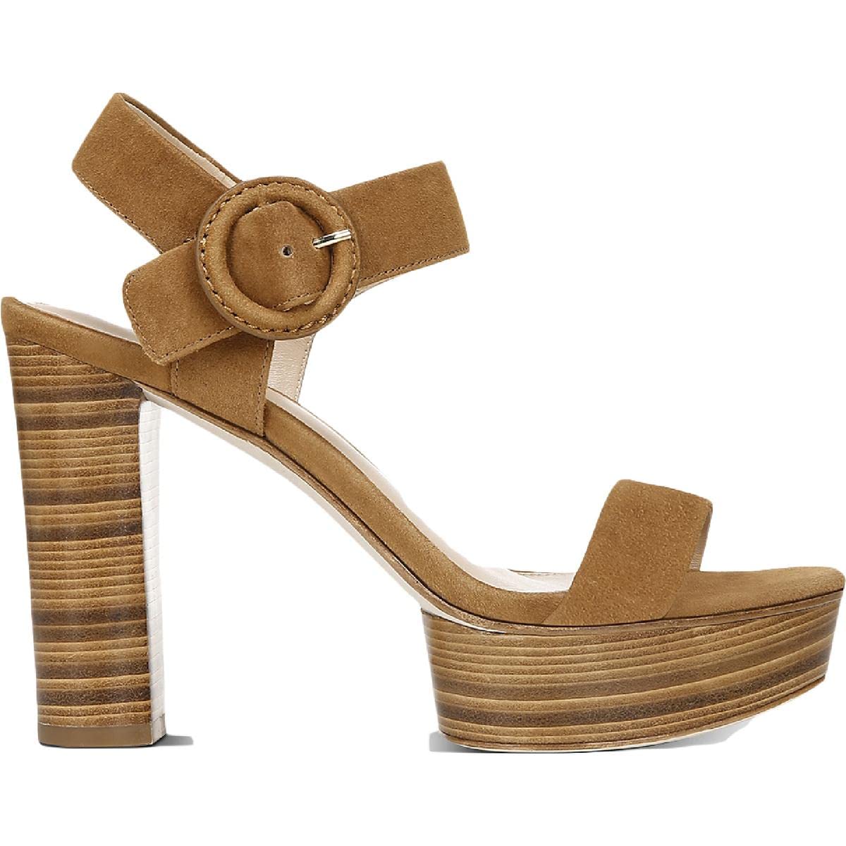 VIA SPIGA Women's V-ira City Sandals - Comfortable Leather Strappy Heels for Work, Office & Summer Outfits | Fashionable Dress Shoes for Women