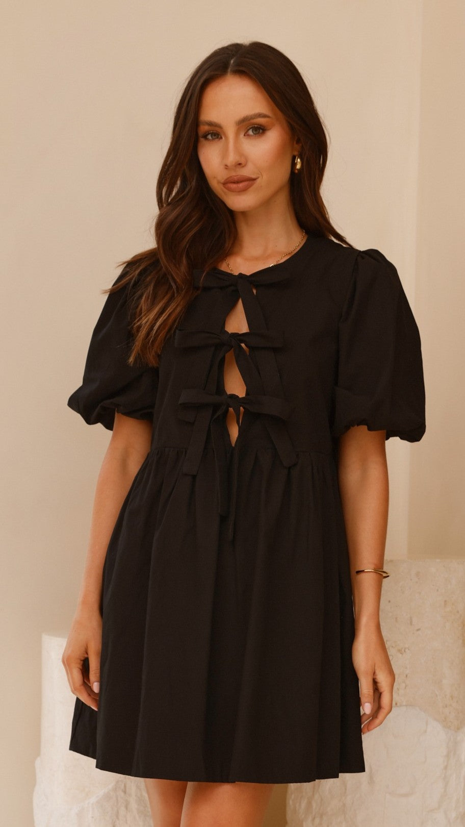 Arana Mini Dress - Black | Sexy Bodycon Party Dress for Women | Perfect for Night Out, Club, Date Night & Special Occasions