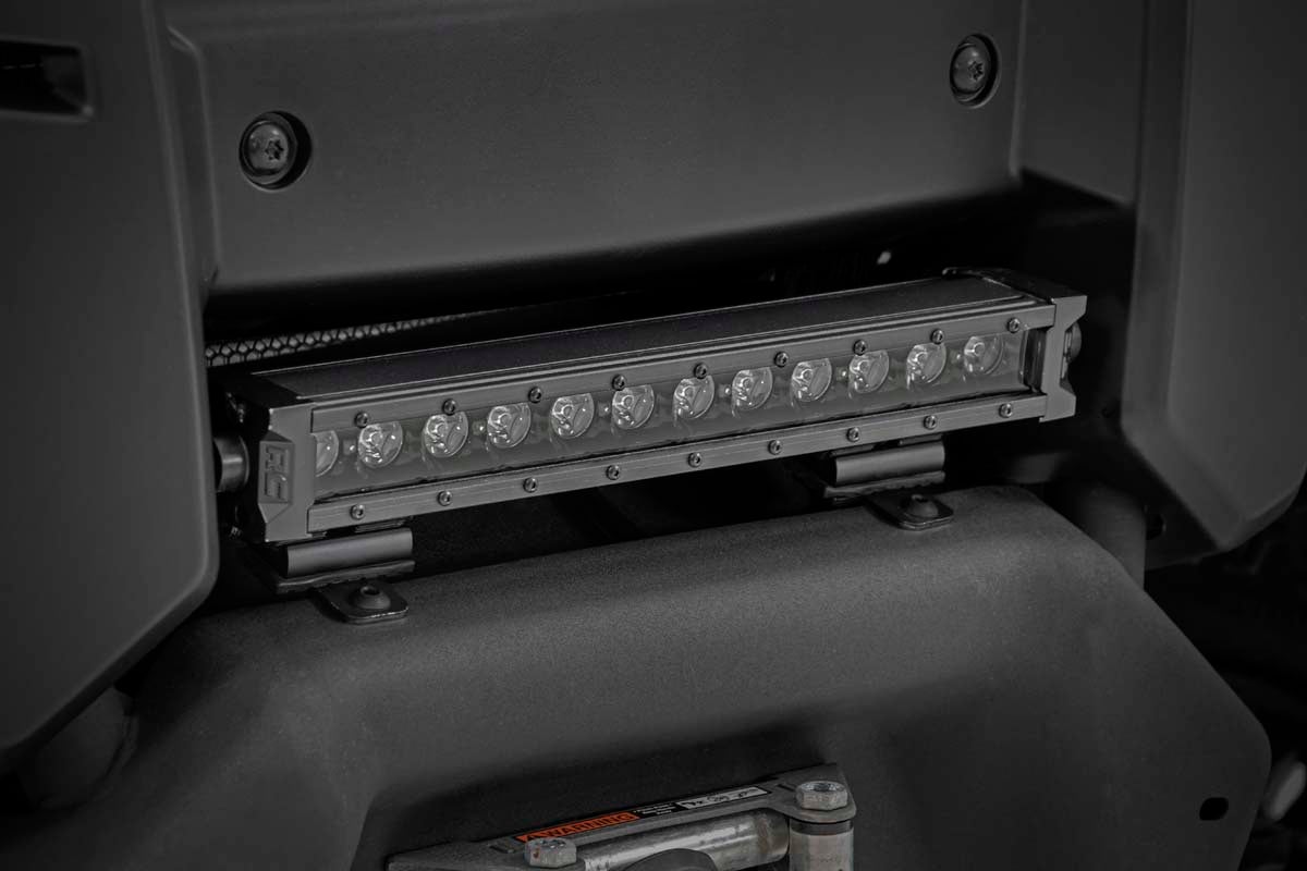 12 Inch Black Series LED Light Bar - Single Row Off-Road Lighting for Trucks, Jeeps, ATVs (Model 70712BL) | Waterproof, High Brightness for Night Driving, Camping, Hunting