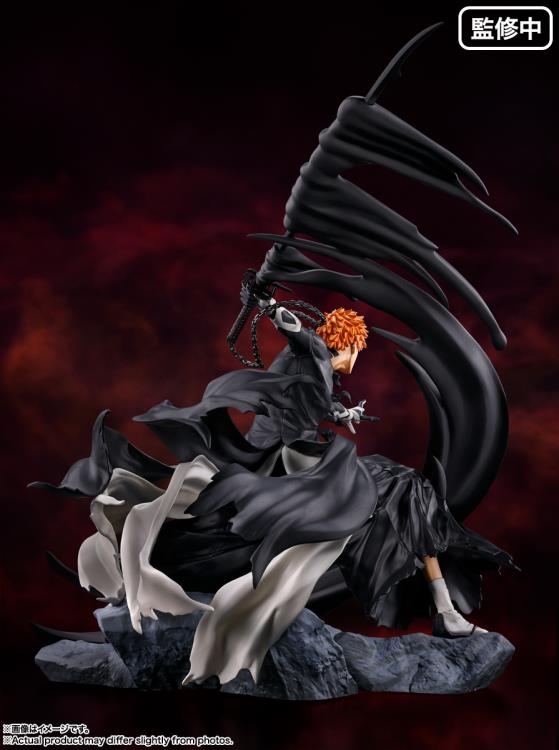 Figuarts Zero Bleach: Thousand Year Blood War Ichigo Kurosaki Action Figure - Anime Collectible for Display & Gift for Fans