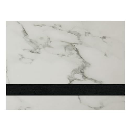 White Marble/Black