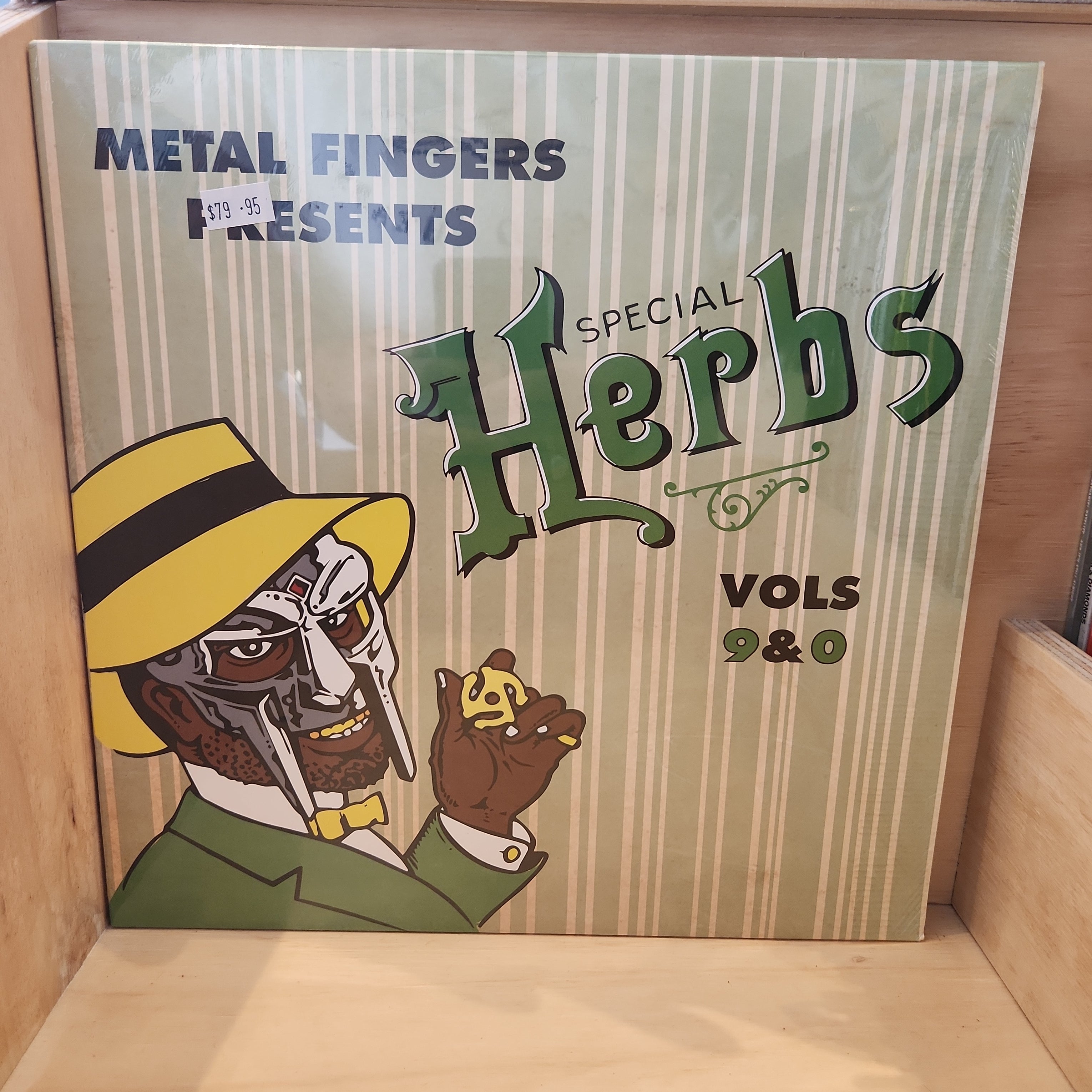 MF Doom - Metal Fingers Presents Special Herbs Vol 9 & 0 Vinyl LP Record | Hip Hop Instrumental Beats | Perfect for DJs, Music Producers & Hip Hop Collectors