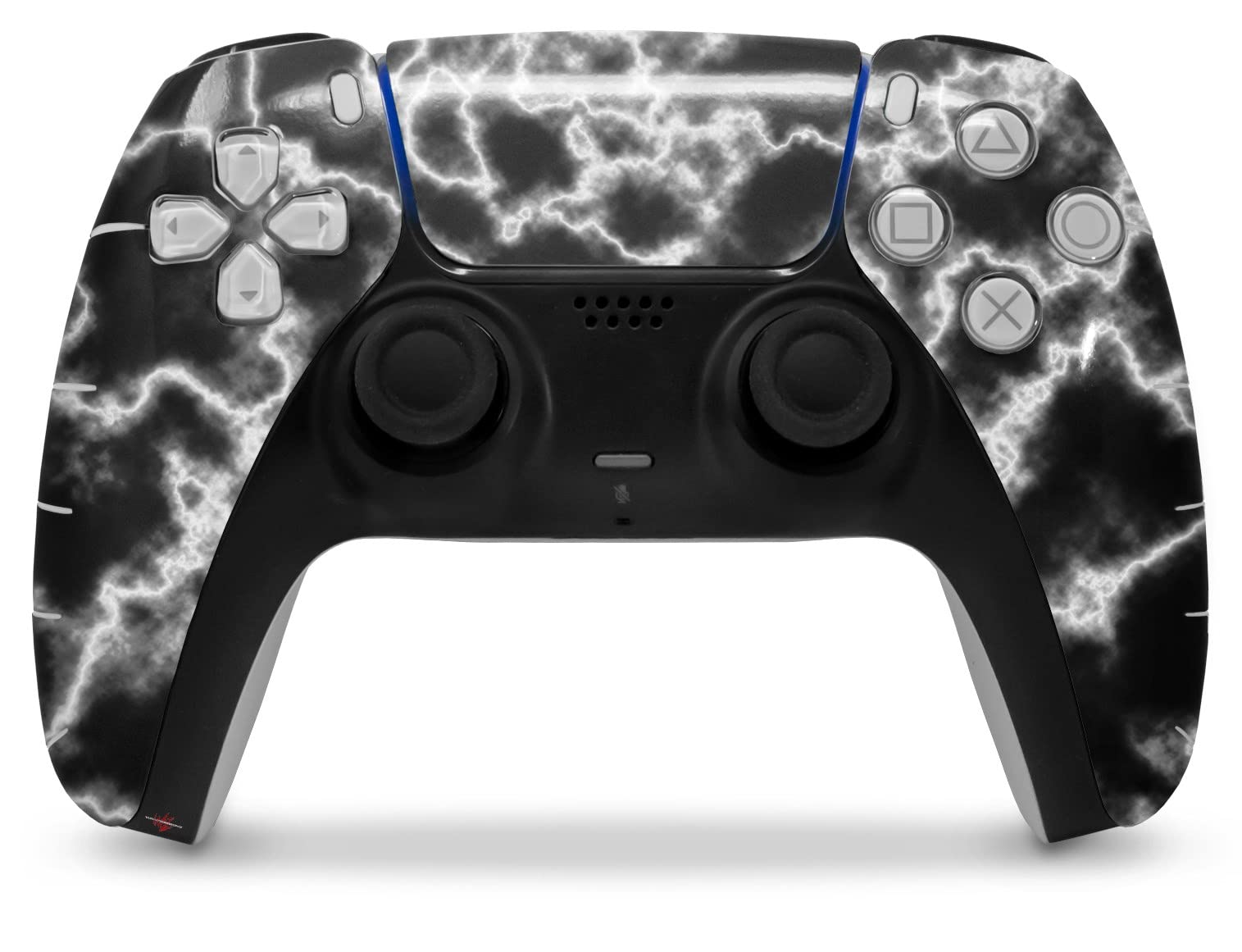 Electrify White Skin Wrap for Sony PS5 DualSense Controller - Gaming Protection