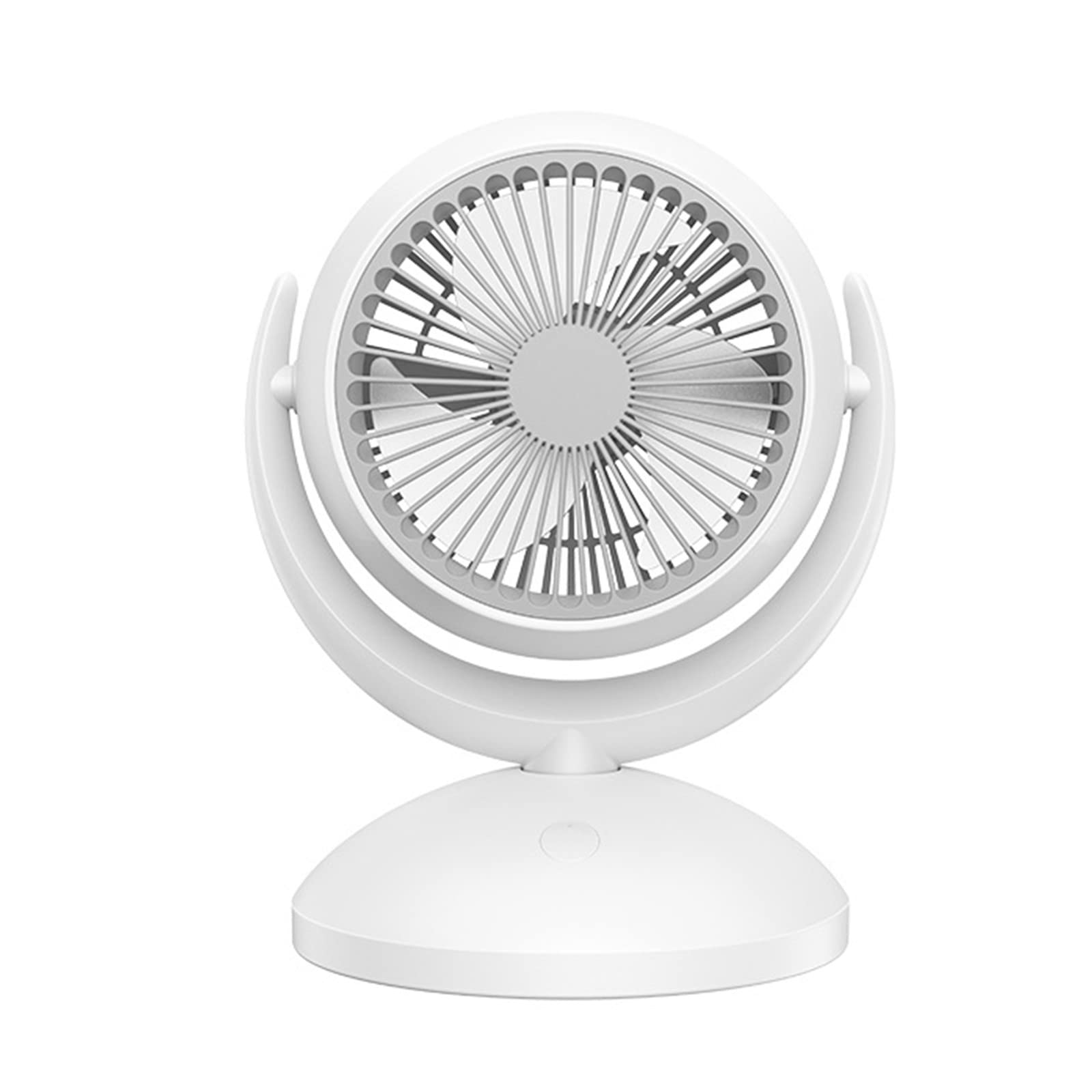 Comigeewa 4-Speed Adjustable Angle Whole Room Air Circulator Fan - Powerful Desktop Cooling Fan for Home, Office & Dormitory - Perfect for Bedrooms, Living Rooms & Workspaces