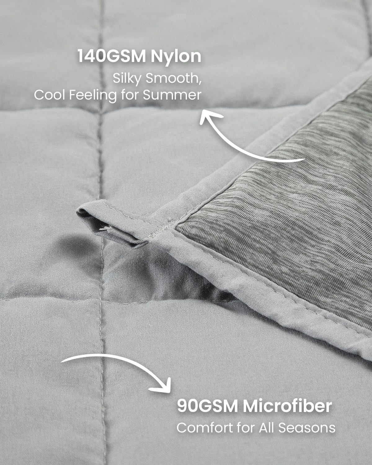**Drewin 15lbs Weighted Blanket Queen Size 60