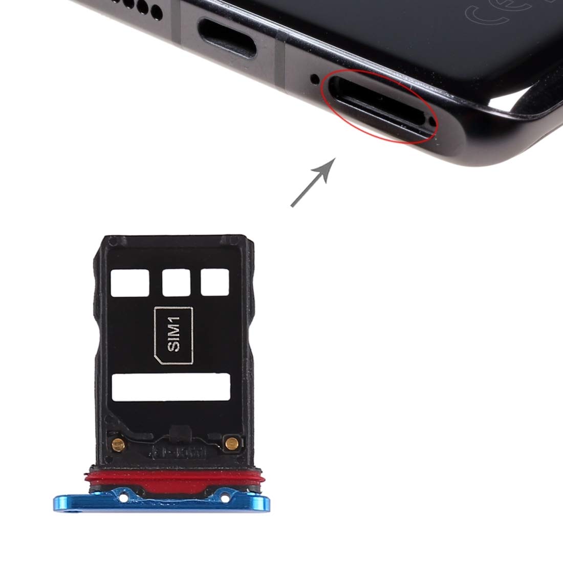 Huawei P30 Pro SIM Card Tray - Durable Spare Part for Phone Repair
