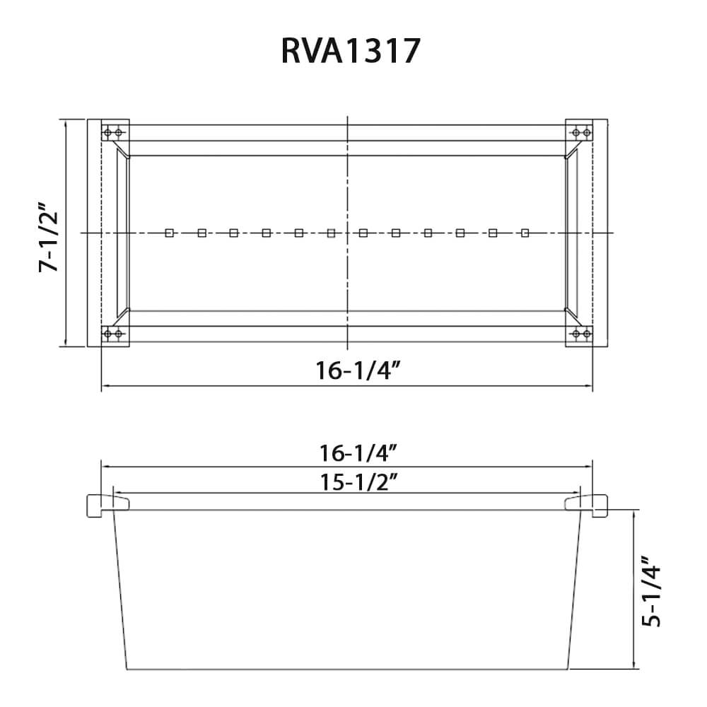 Ruvati RVA1317 Stainless Steel Colander for Workstation Sinks - Durable & Rust-Proof Kitchen Strainer for Pasta, Vegetables & Fruits - Perfect for Commercial Kitchens & Home Use