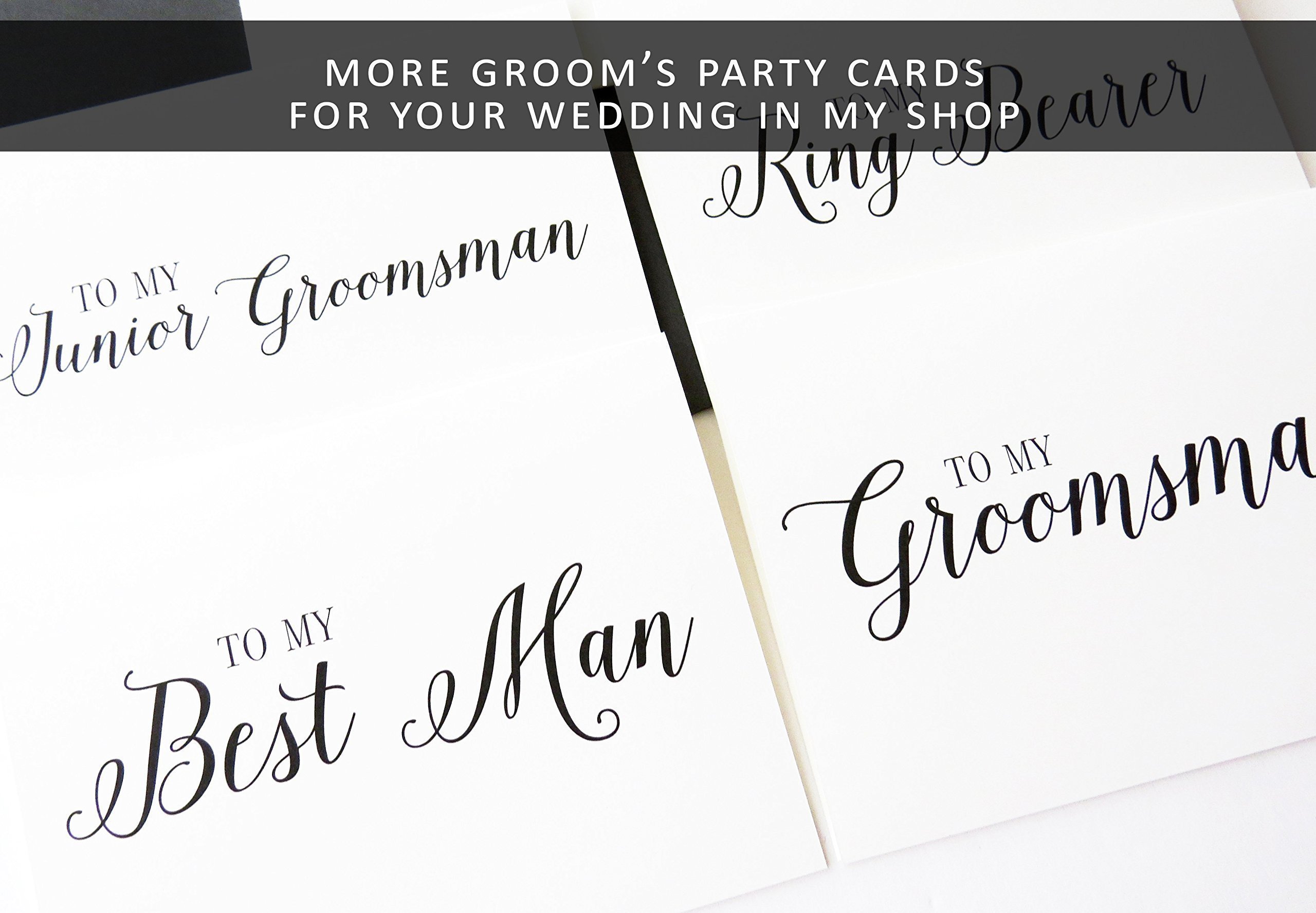 Will You Be My Bridesmaid Proposal Card - Elegant Greeting Card with Envelope for Wedding Party Invitations & Special Occasions