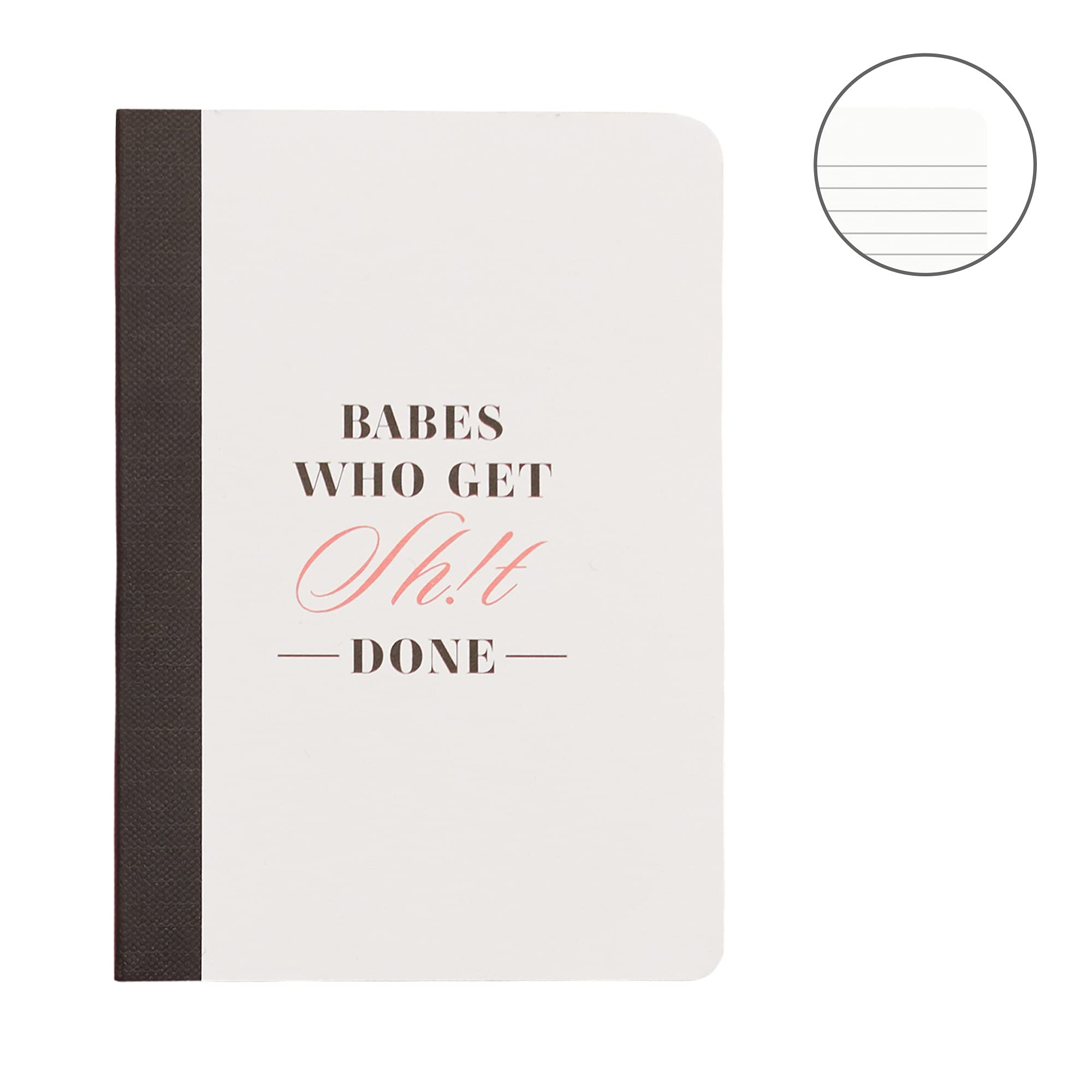 Delightly Boss Babe Kit - 14oz Tumbler, 3 Mini Notebooks, Pencil Set, Emery Boards, Magnet & Sticker - Perfect Office Gift for Women, Coworkers & Employee Appreciation - Great for Work, Motivation & Daily Inspiration