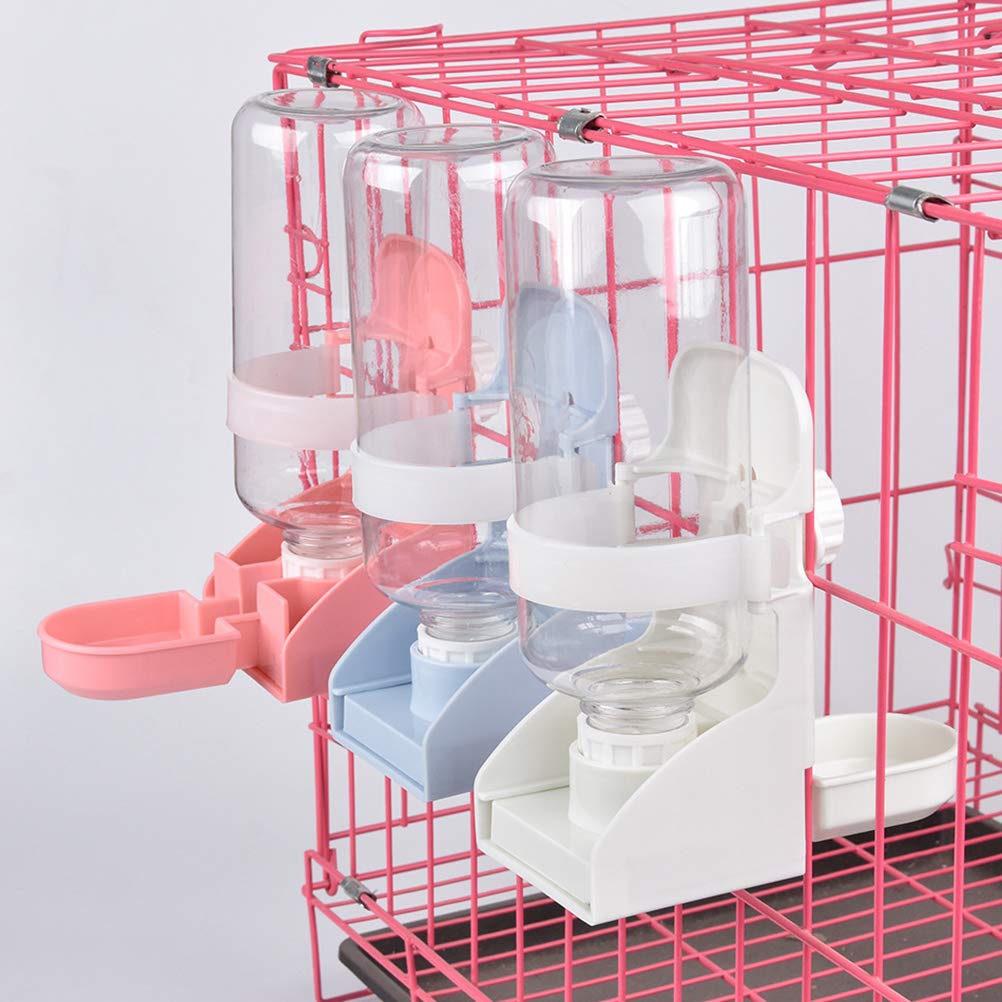 Automatic Pet Water Bottle - Gravity Feeder for Dogs, Cats & Hamsters - Home & Travel Use