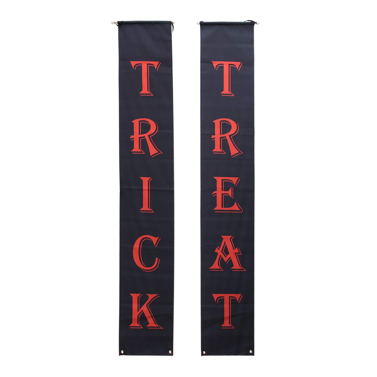 ABOOFAN Halloween Party Door Curtain - Trick or Treat Banner & Easter Decoration for Masquerade, Costume Parties & Festivals | Spooky Home Decor for Halloween, Easter & Themed Events