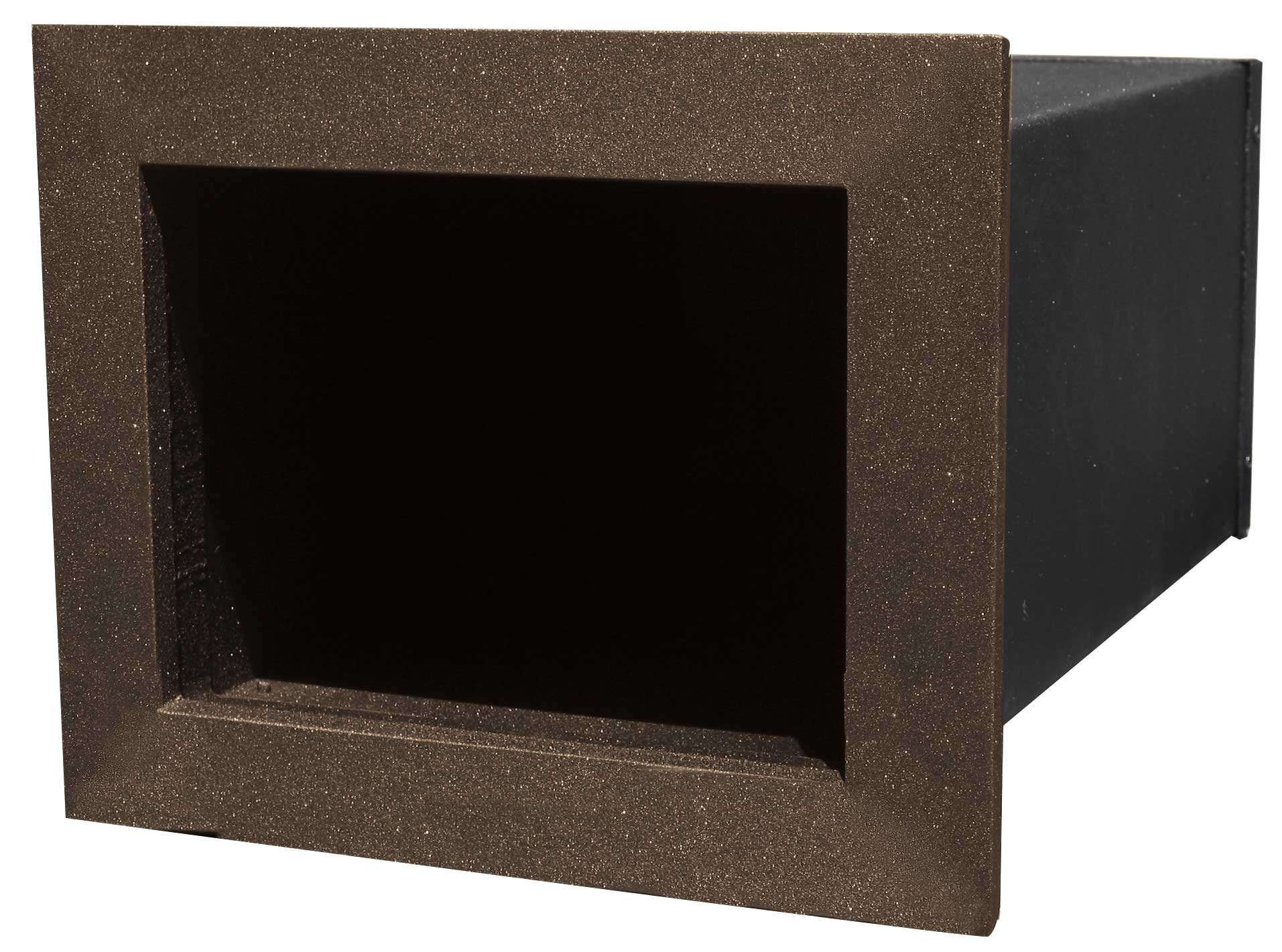 QualArc NEW-1415BZ Bronze Newspaper & Magazine Holder - Vintage Home & Office Organizer for Living Room, Study, or Reception Area