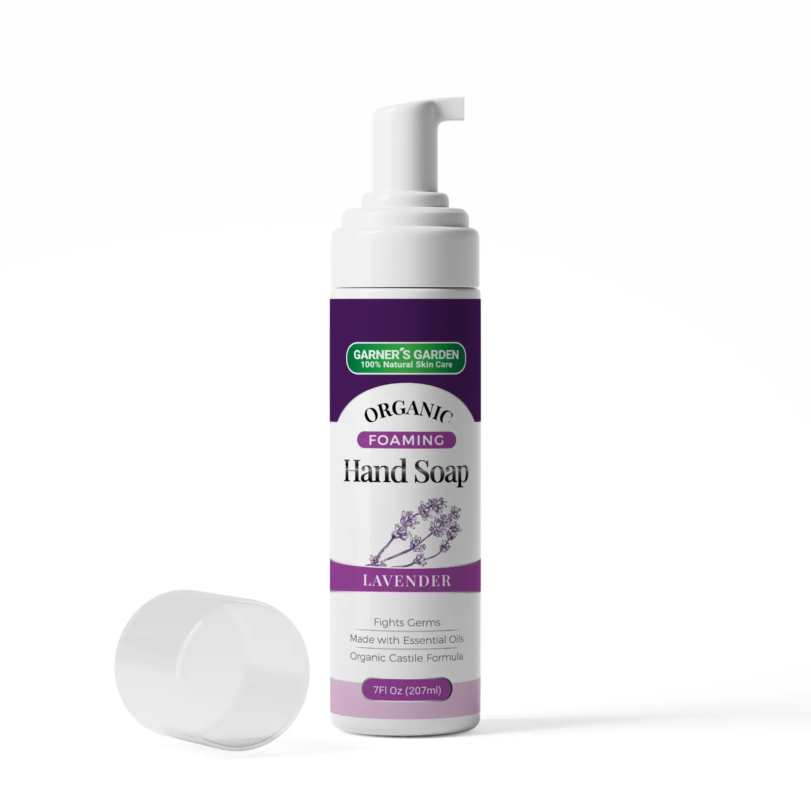 Organic Hand Soap - Natural & Moisturizing for Sensitive Skin | Eco-Friendly Bathroom & Kitchen Soap for Daily Use