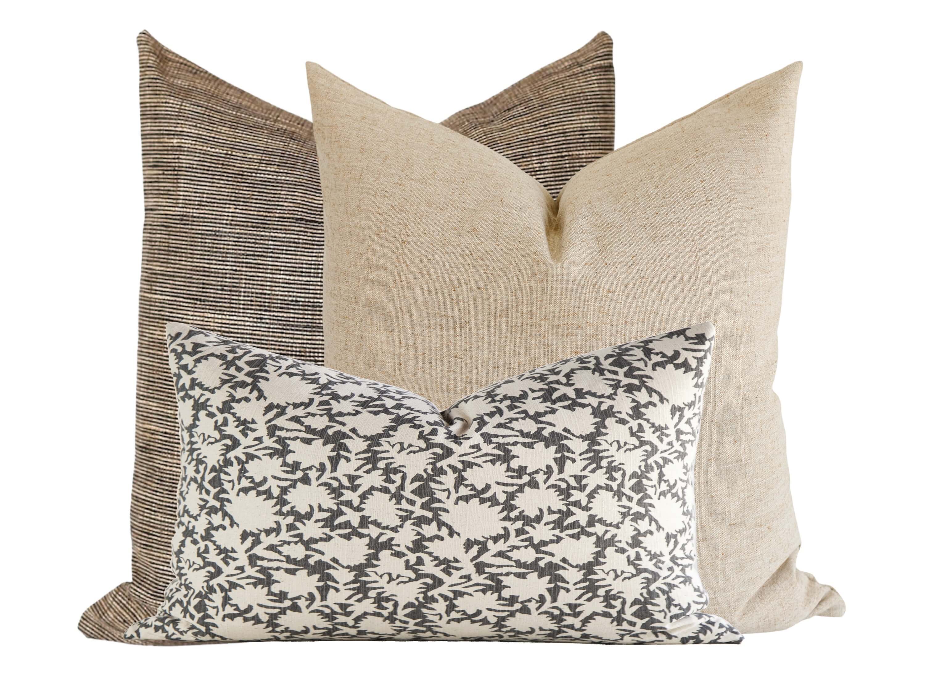 Premium Soren Pillow Cover - Soft & Breathable Cotton Pillowcase for Home Decor, Bedroom, Living Room - Perfect for Sofa, Couch, and Bed Accessories