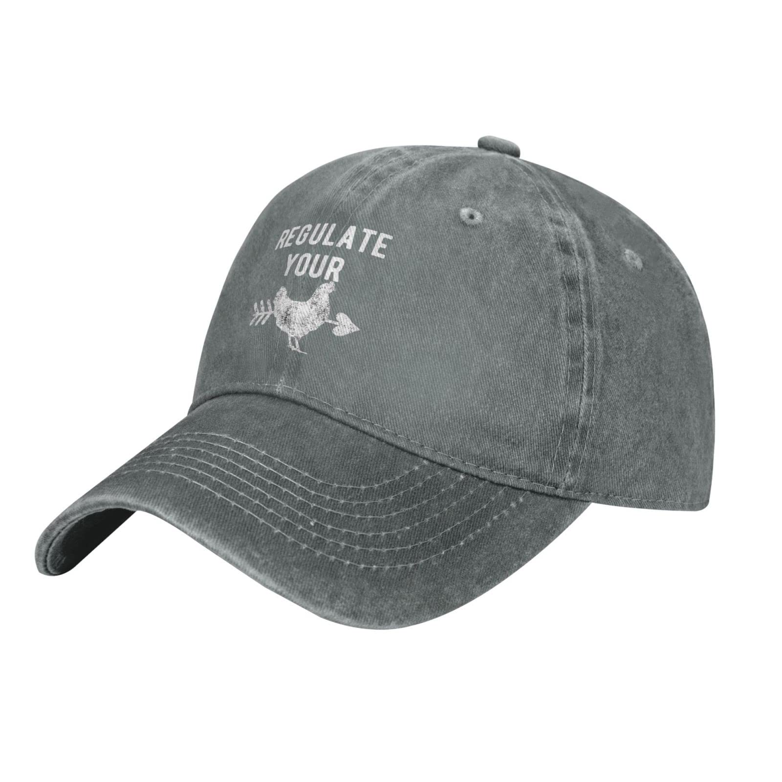 Funny Chicken Hat for Women & Men - Adjustable Rooster Graphic Dad Cap - Perfect for Halloween, Costume Parties & Gag Gifts