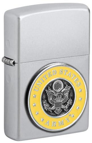 Satin Chrome Army Emblem