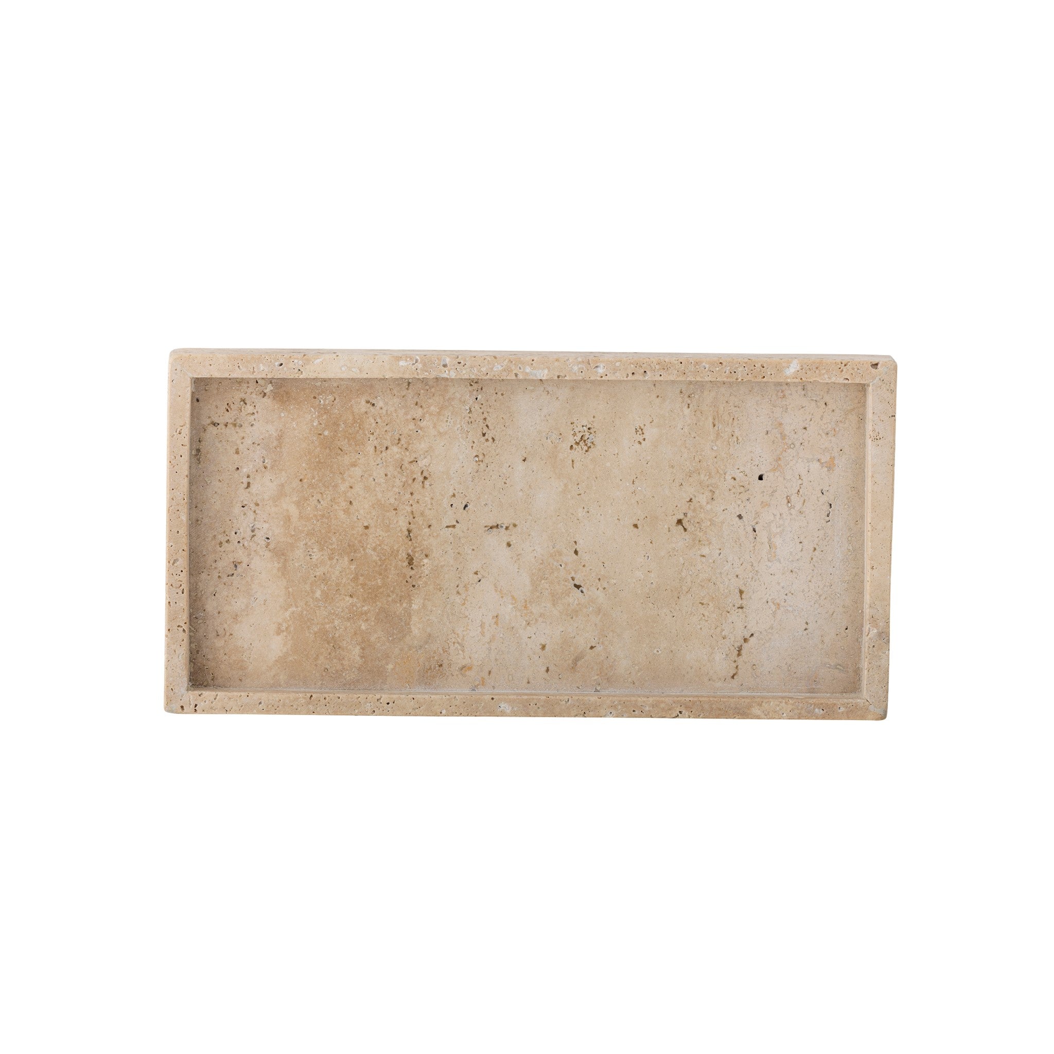 Bloomingville Majsa Natural Travertine Serving Tray - 12