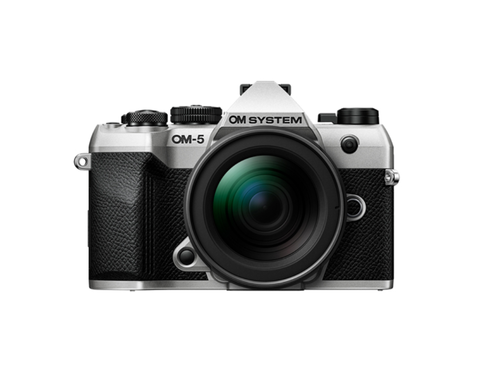 OM SYSTEM OM-5 Mark II Silver Mirrorless Camera with M.Zuiko Digital ED 12-45mm f/4.0 PRO Lens Kit - Perfect for Travel, Vlogging & Outdoor Photography
