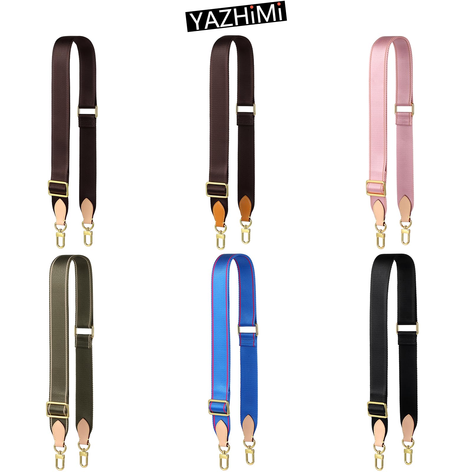 Adjustable Soft Crossbody Strap Replacement for Pochette Accessories - Wide Canvas Purse Strap for Designer Handbags - Perfect for Daily Use, Travel & Fashion Accessories