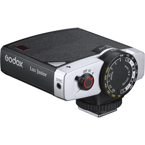 Godox Lux Junior Retro Camera Flash - Vintage Style Flash for DSLR & Mirrorless Cameras - Perfect for Wedding, Portrait & Street Photography