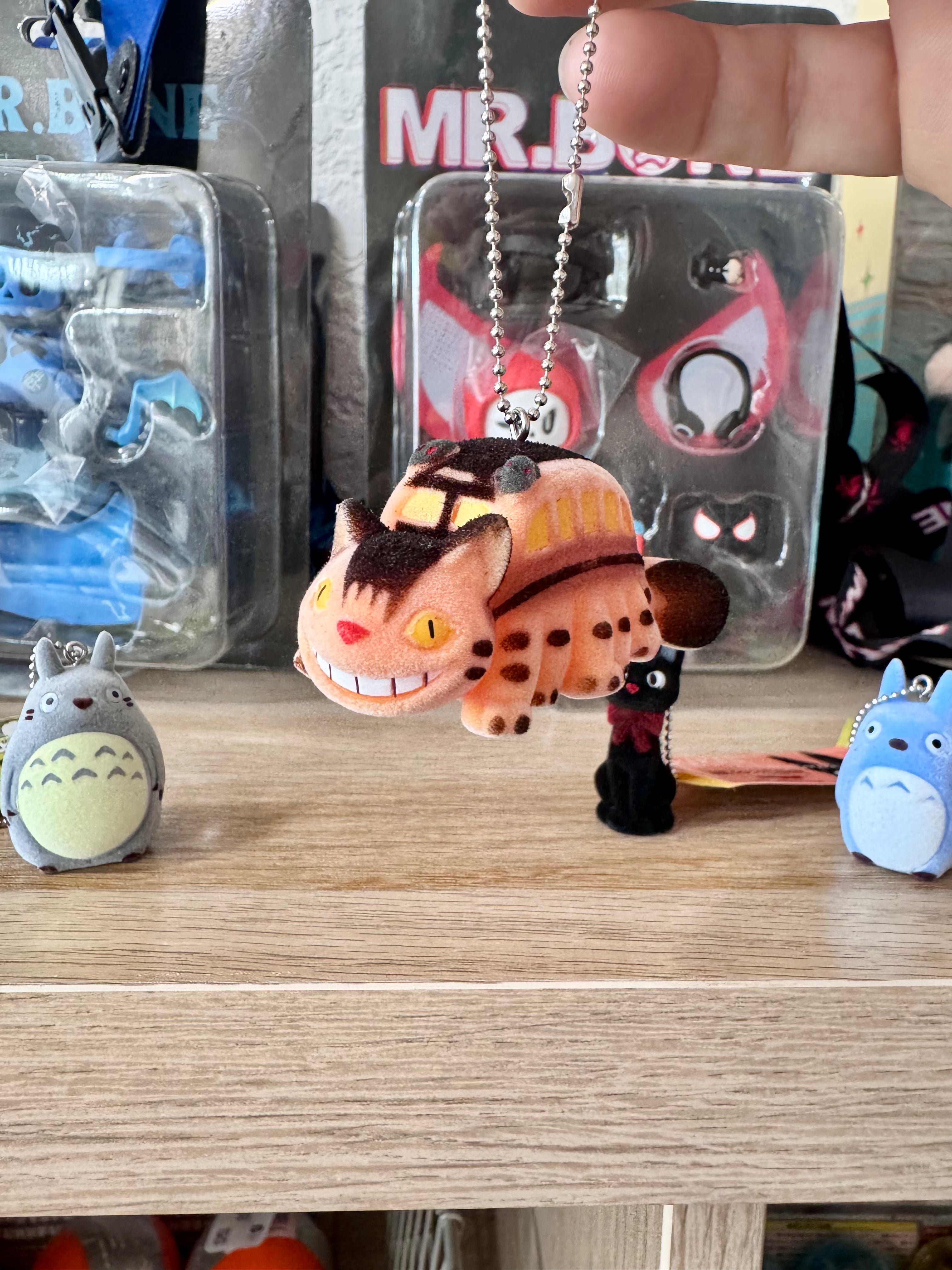 Studio Ghibli My Neighbor Totoro & Kiki's Delivery Service Anime Keychain - Perfect for Ghibli Fans, Cosplay Accessories, and Gift Giving
