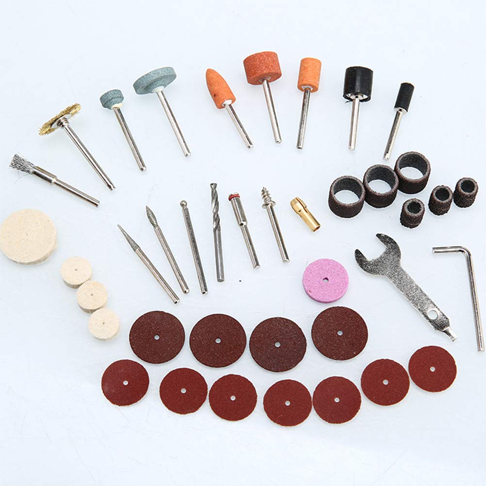 40Pcs Rotary Tool Accessories Kit for Dremel - Wood & Metal Engraving, Grinding, Polishing & Cutting Bits Set - Perfect for DIY Crafts, Jewelry Making & Home Repair Projects