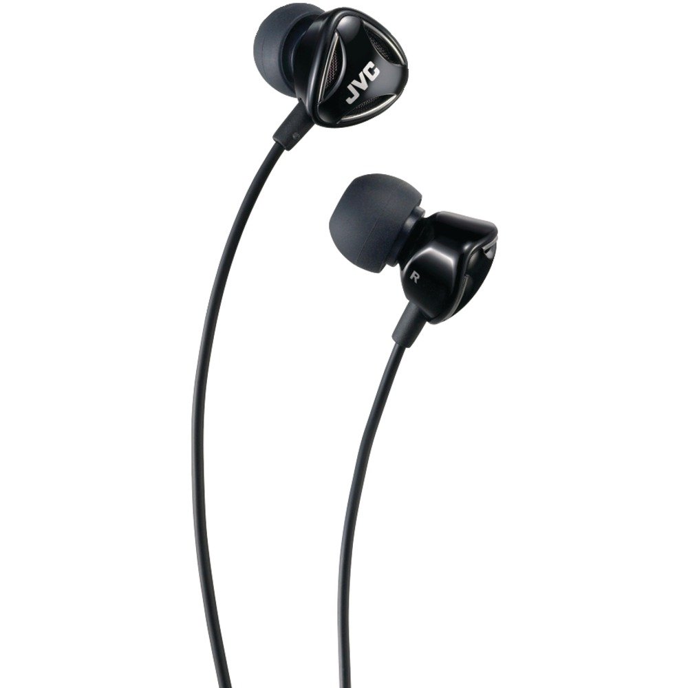 JVC HAFXC80 Black Series In-Ear Carbon Fiber Headphones with Noise Isolation - High Quality Audio for Music Lovers, Travel & Workout - Discontinued Model by Manufacturer