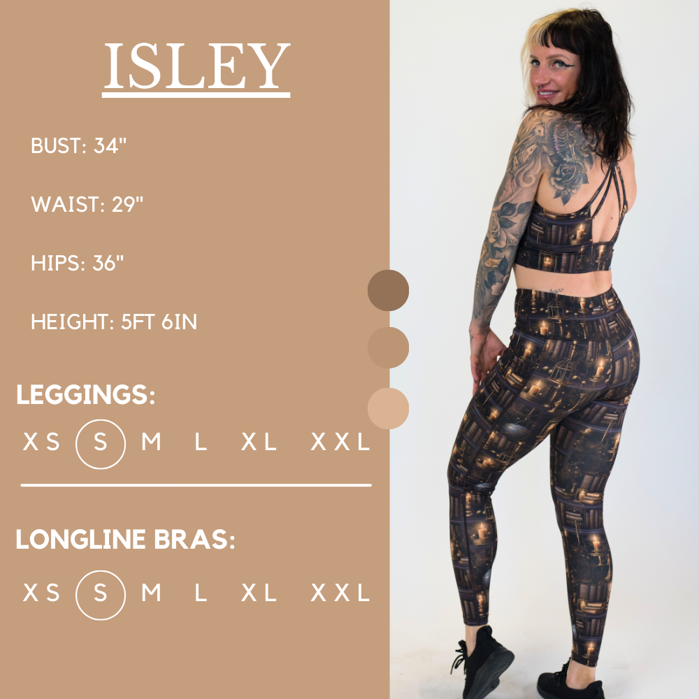 Once Upon A Time Leggings - Women's High Waisted Yoga Pants for Workout, Running & Lounge Wear - Perfect for Gym, Travel & Everyday Comfort