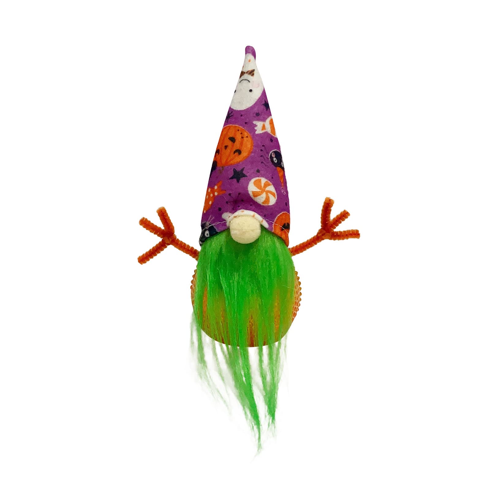 Halloween Witch Doll & Gnome Plush Decor - Spooky Witch & Elf Dwarf Statue for Halloween Party, Home, and Yard Decoration | Perfect for Indoor & Outdoor Halloween Displays