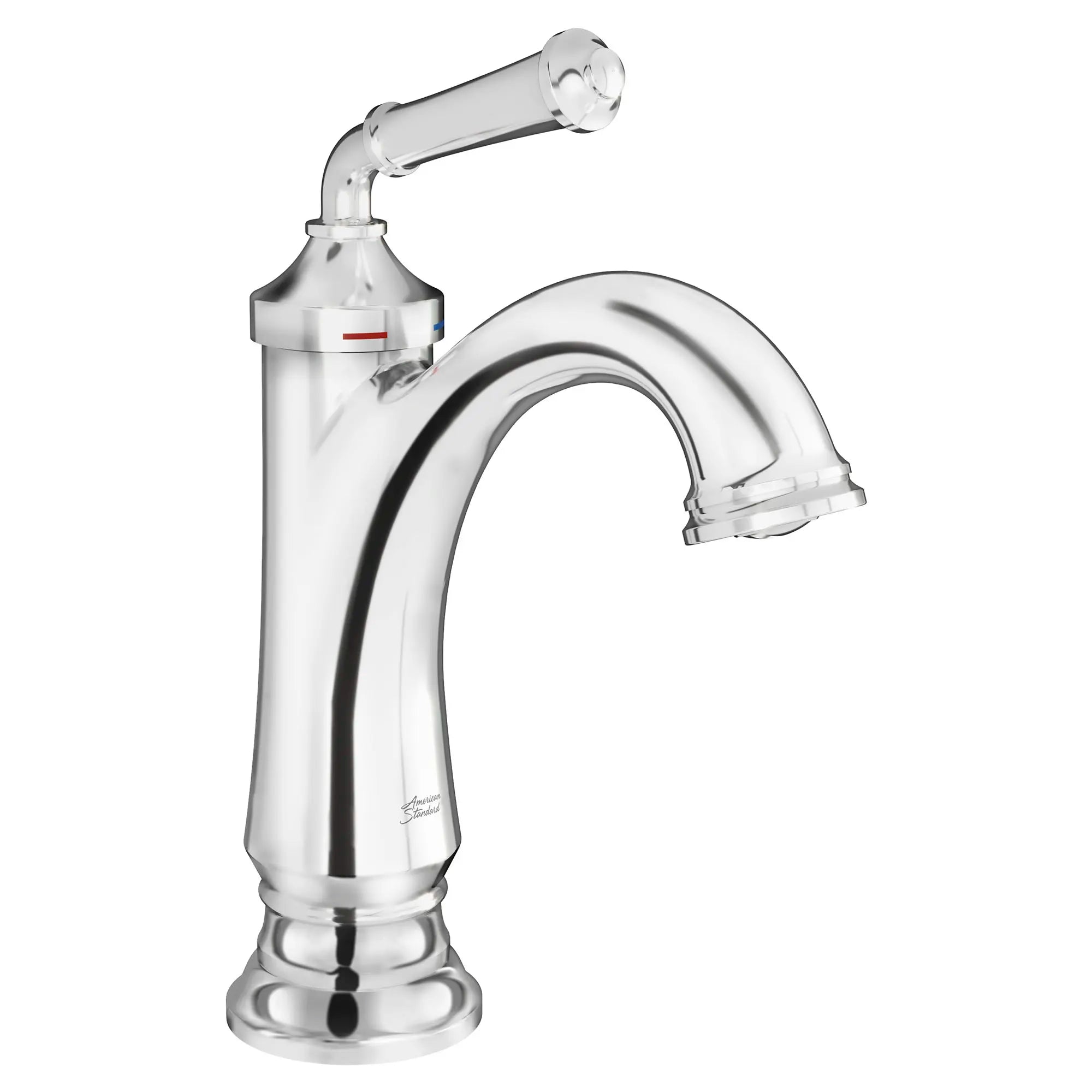 Delancey® Single Hole Bathroom Faucet with Lever Handle - 1.2 GPM Low Flow Water-Saving Design for Sink Vanity - Perfect for Modern Home, Apartment & Guest Bathroom Renovation