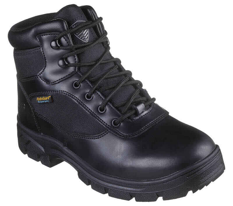 Men's Benen Tactical Wascana Waterproof Boots - Black Relaxed Fit Military Boots for Hiking, Outdoor Work & Winter Wear