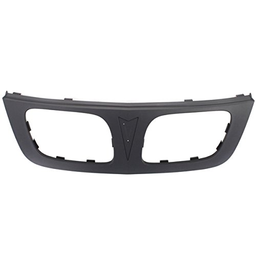 2007-2009 Pontiac G5 2.2L/2.4L Front Bumper Grille Surround Shell Assembly - Primed Replacement Part for Enhanced Vehicle Appearance & Protection (Perfect for Car Restoration, Custom Upgrades & Accident Repair)
