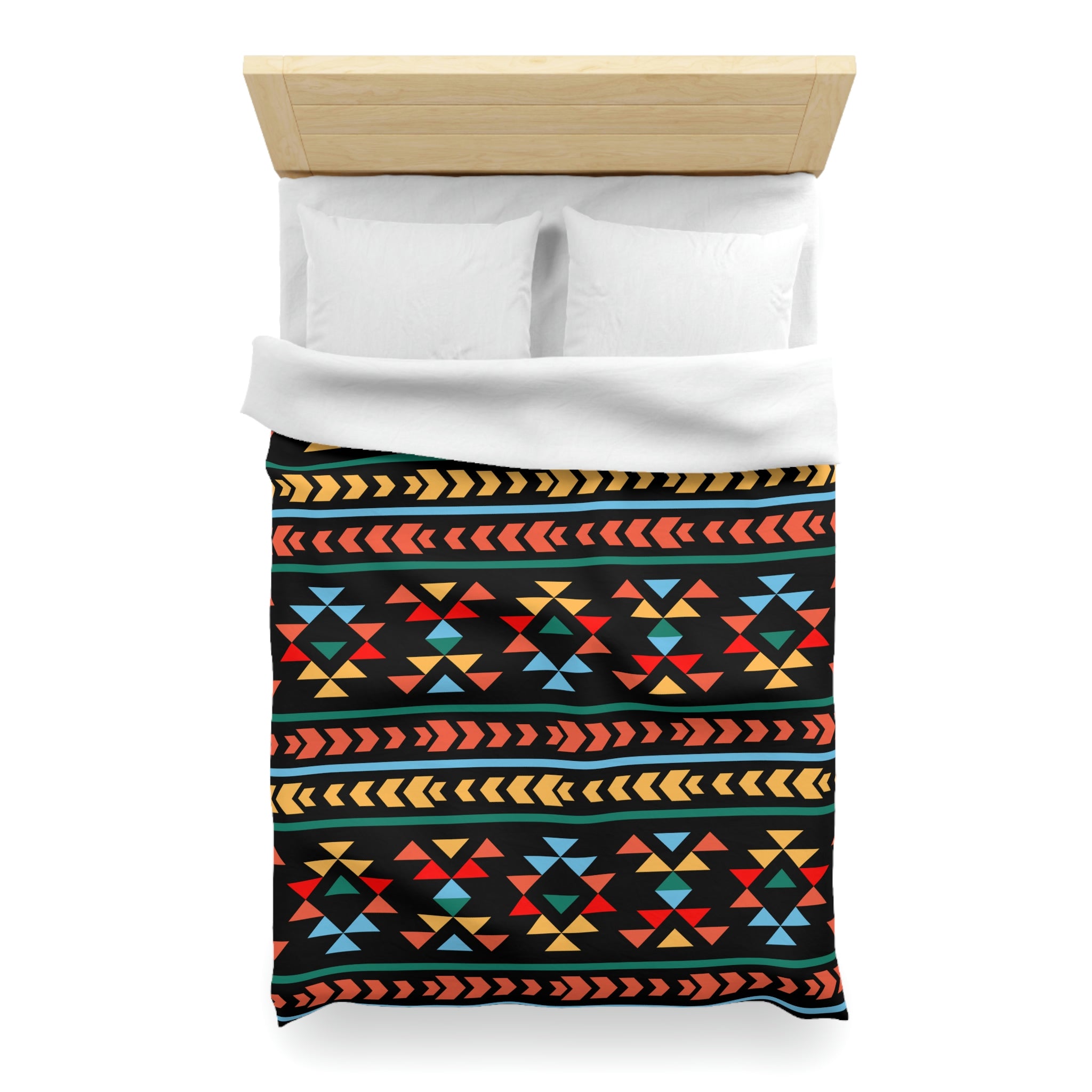 Southwestern Night Canyon Print Duvet Cover - Soft Microfiber Bedding Set in 3 Sizes (Twin/Queen/King) for Cozy Bedroom Decor & Southwestern Style Home
