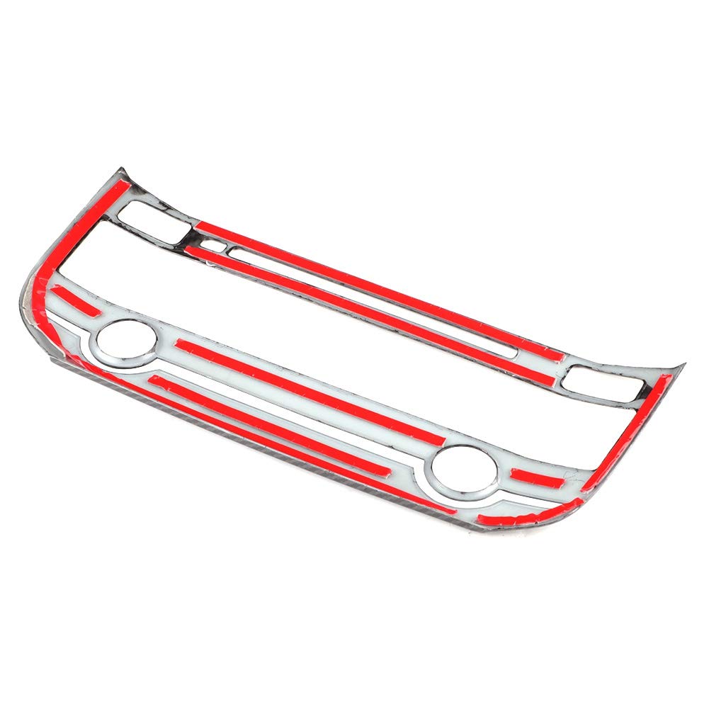 Carbon Fiber AC Center Frame Trim for Jaguar XE XF - Premium Car Interior Upgrade for Enhanced Style & Comfort