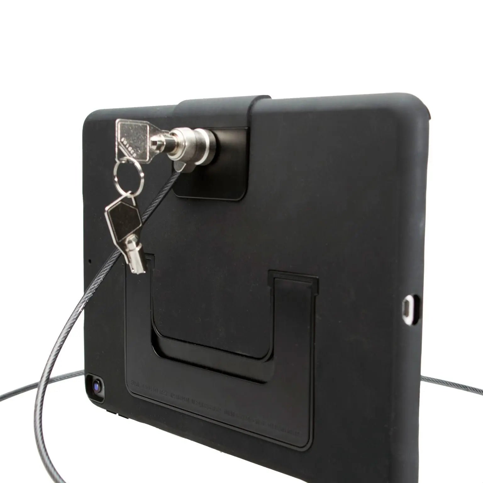 Secure Anti-Theft Laptop Case with Built-in Kickstand & Locking Cable - Perfect for Travel, Office & Coffee Shop Use