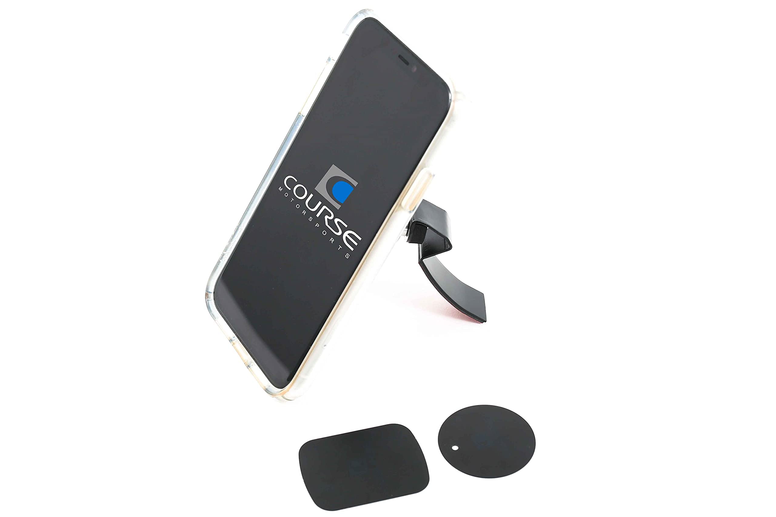 Course Motorsports DirectFit Automatic Gripping Wireless Charging Car Phone Mount Holder for Dodge Journey (2013-2019) - Fast Qi Charging, Secure Auto-Clamp Technology (Black) | Perfect for Hands-Free Navigation, Music Streaming & Safe Driving