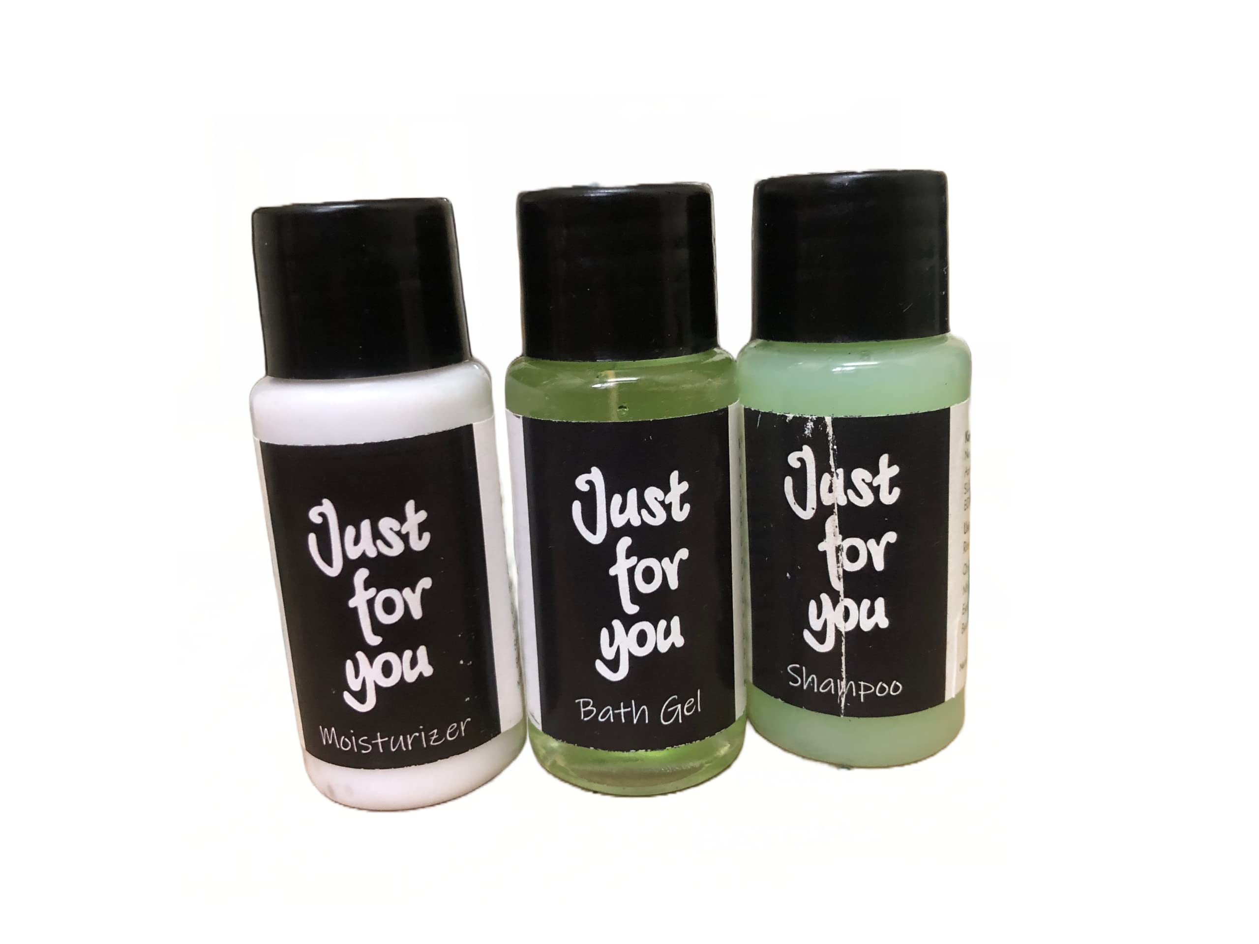 Just For You 3-in-1 Shampoo, Conditioner & Body Wash Mini Travel Set - 20ml Hotel Amenities Kit (Pack of 150) | Perfect for Hotels, Spas, Airbnb & Guest Hospitality